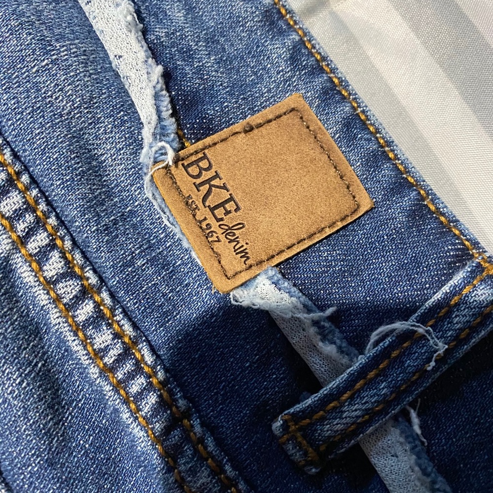 Dark Blue Jean Shorts BKE
